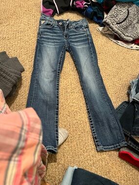 Classic Girls' Blue Denim Jeans size 10 R